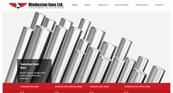 Desktop Screenshot of hindustaninox.com